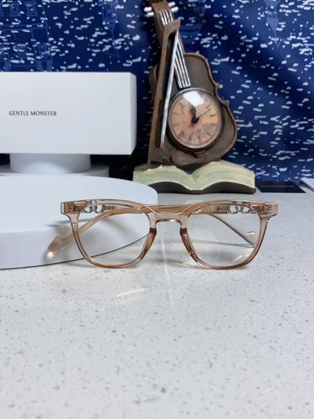 Gentle Moster(GM) GM韩系近视眼镜框女可配度数镜片素颜大脸显瘦眼镜潮流网红ins 型号