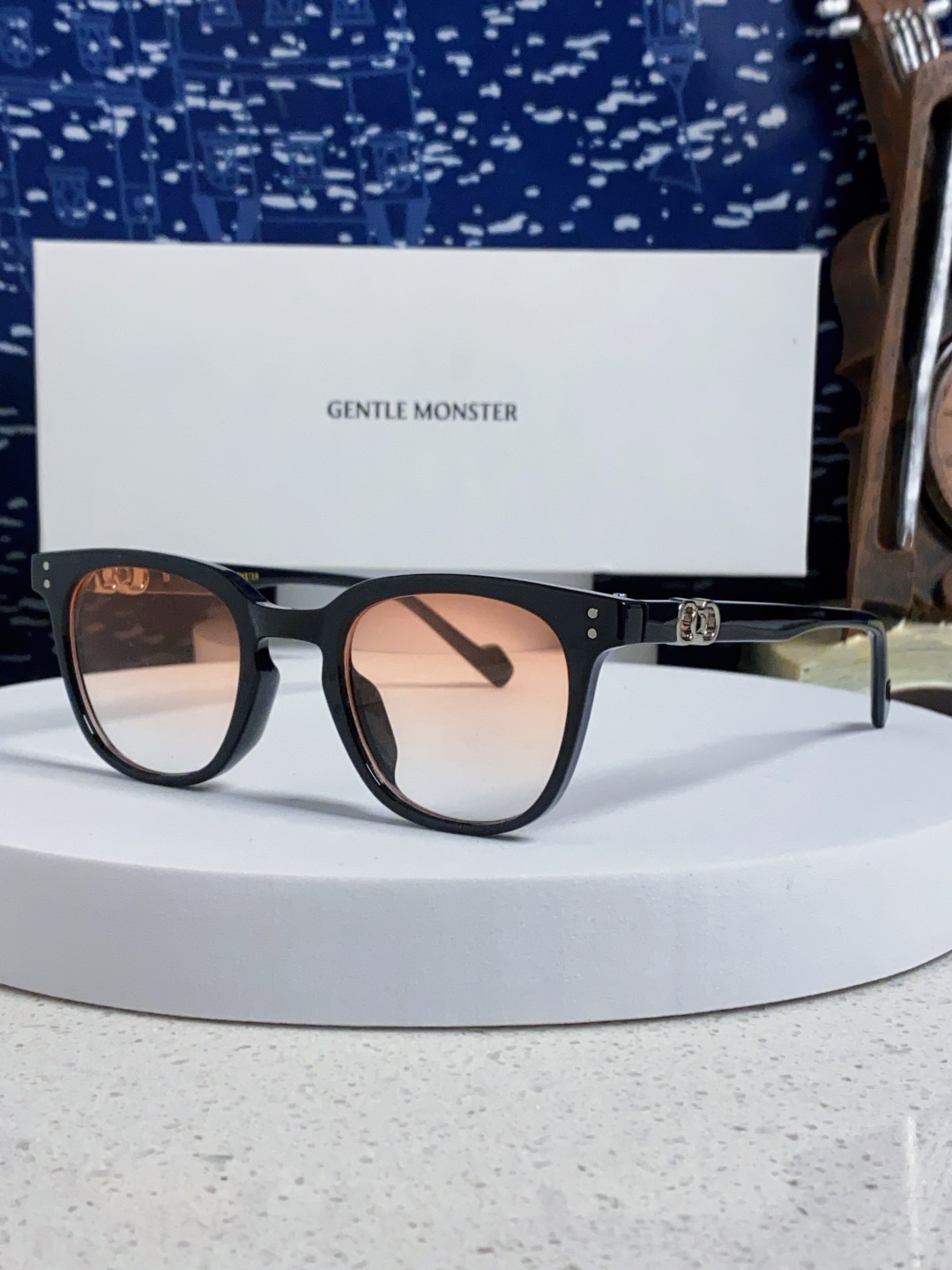 Gentle Moster(GM) GM韩系近视眼镜框女可配度数镜片素颜大脸显瘦眼镜潮流网红ins 型号