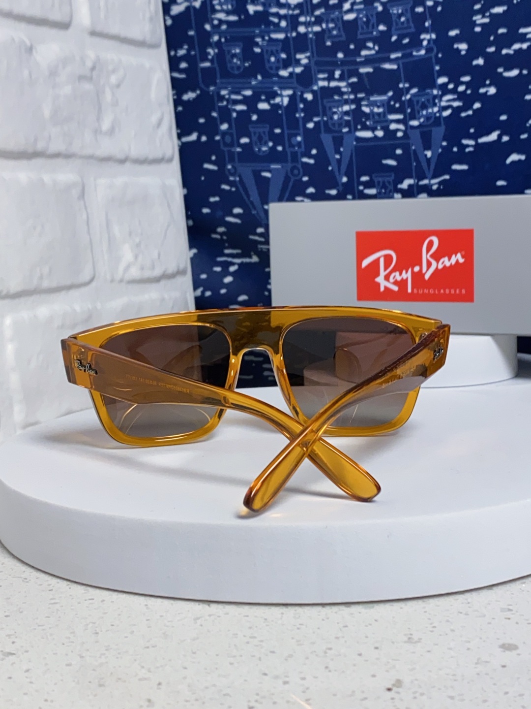 Rayban雷朋 2025新款男女复古大方框超宽显脸瘦太阳眼镜时尚墨镜遮阳镜 RB0360