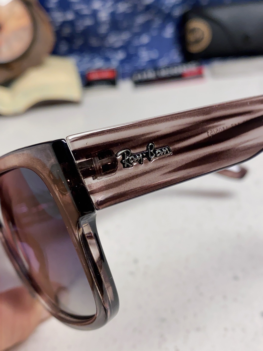 Rayban雷朋 2025新款男女复古大方框超宽显脸瘦太阳眼镜时尚墨镜遮阳镜 RB0360