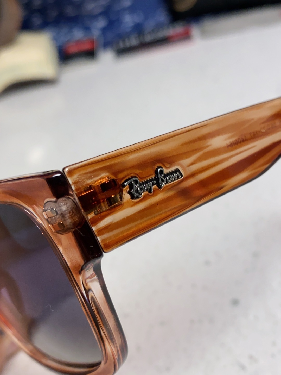 Rayban雷朋 2025新款男女复古大方框超宽显脸瘦太阳眼镜时尚墨镜遮阳镜 RB0360