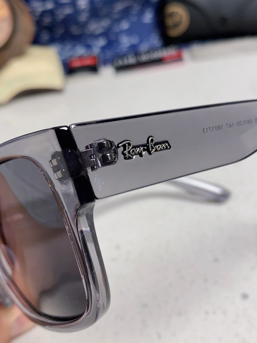 Rayban雷朋 2025新款男女复古大方框超宽显脸瘦太阳眼镜时尚墨镜遮阳镜 RB0360