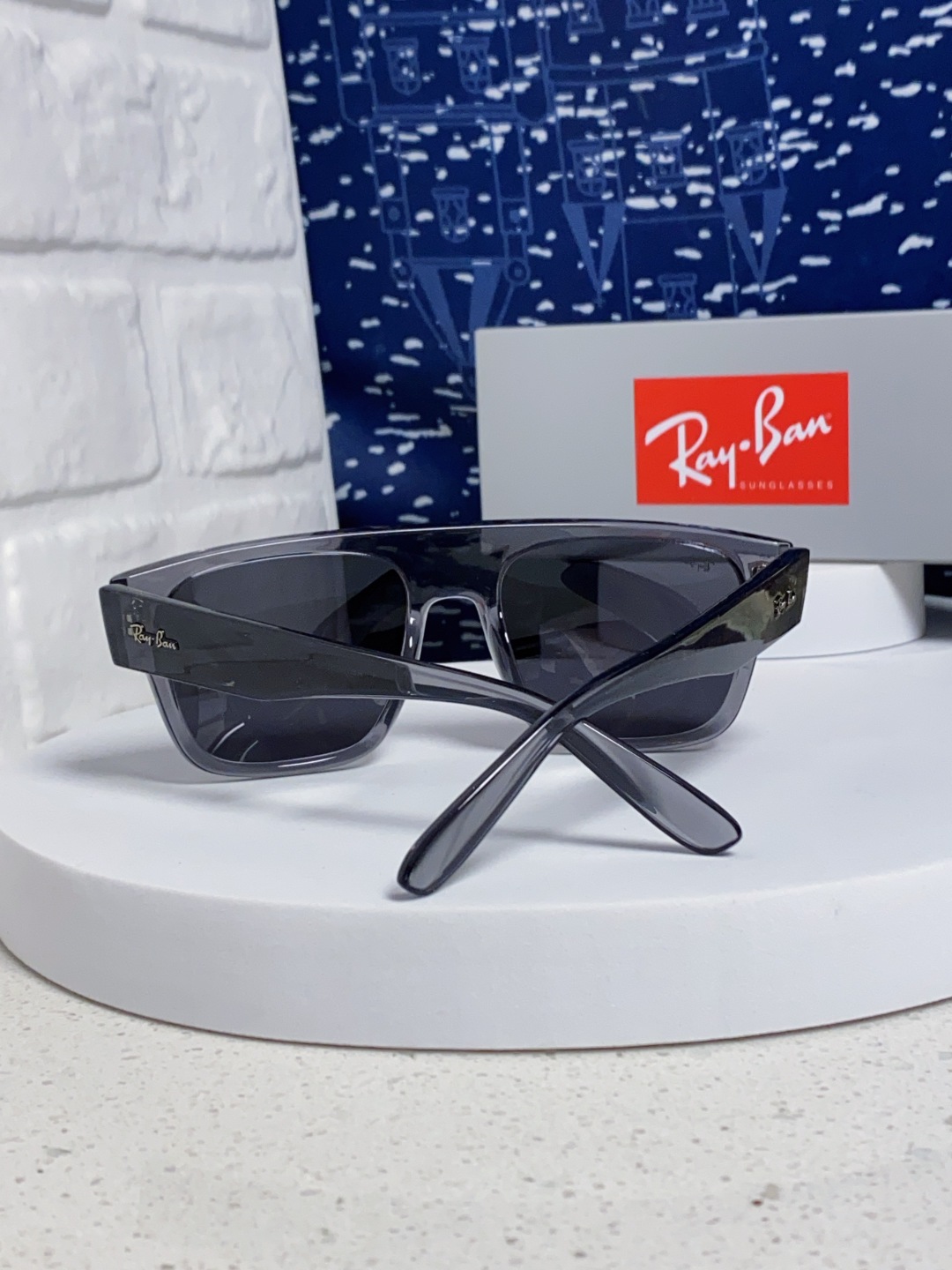 Rayban雷朋 2025新款男女复古大方框超宽显脸瘦太阳眼镜时尚墨镜遮阳镜 RB0360