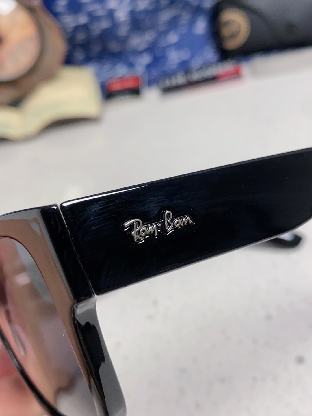Rayban雷朋 2025新款男女复古大方框超宽显脸瘦太阳眼镜时尚墨镜遮阳镜 RB0360