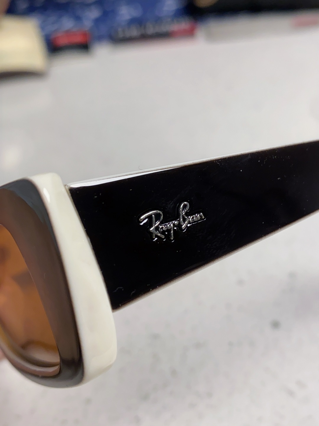 RayBan雷朋 2025新款窄框墨镜时尚太阳镜男女款方形开车眼镜 RB4425