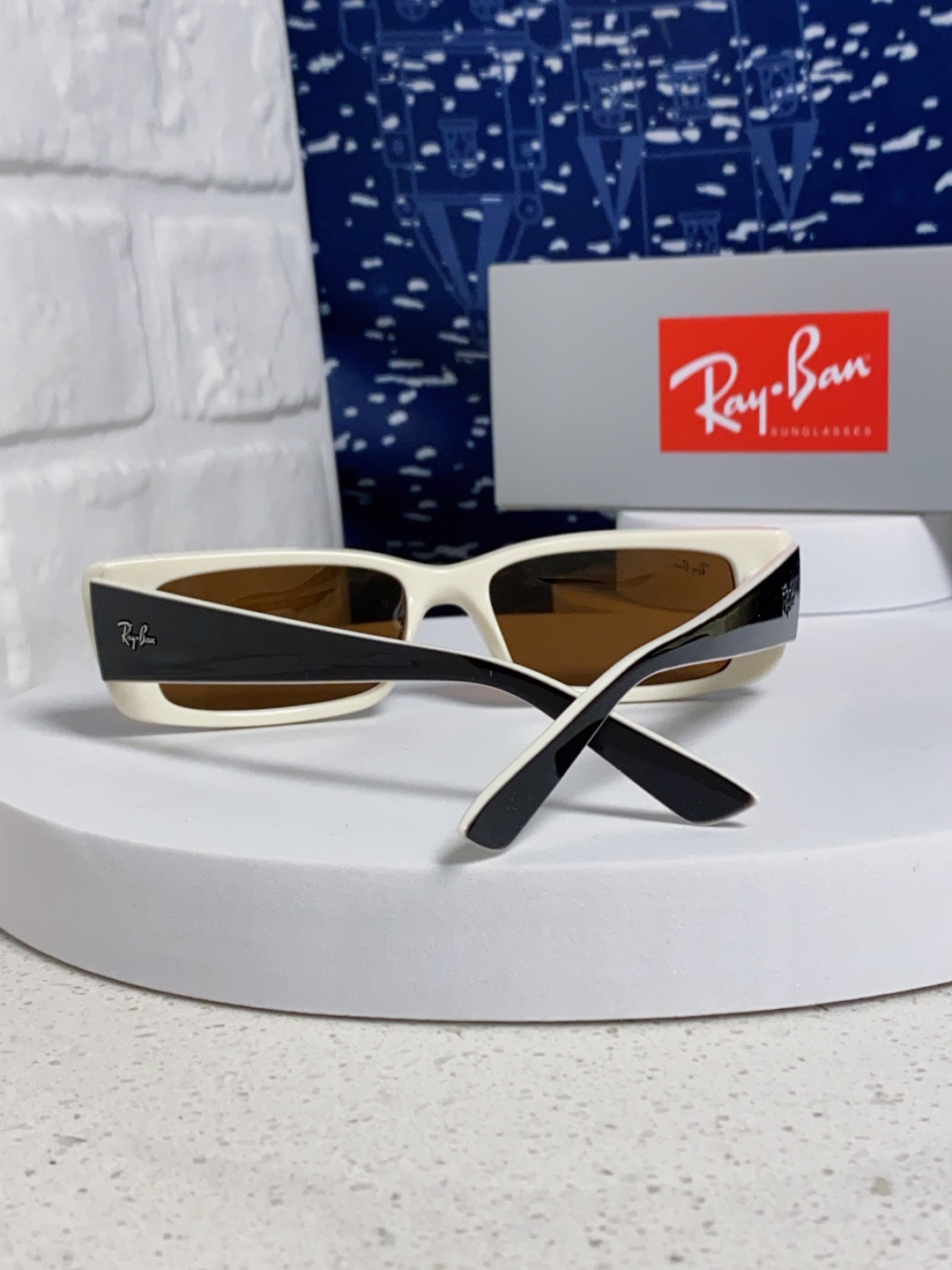 RayBan雷朋 2025新款窄框墨镜时尚太阳镜男女款方形开车眼镜 RB4425