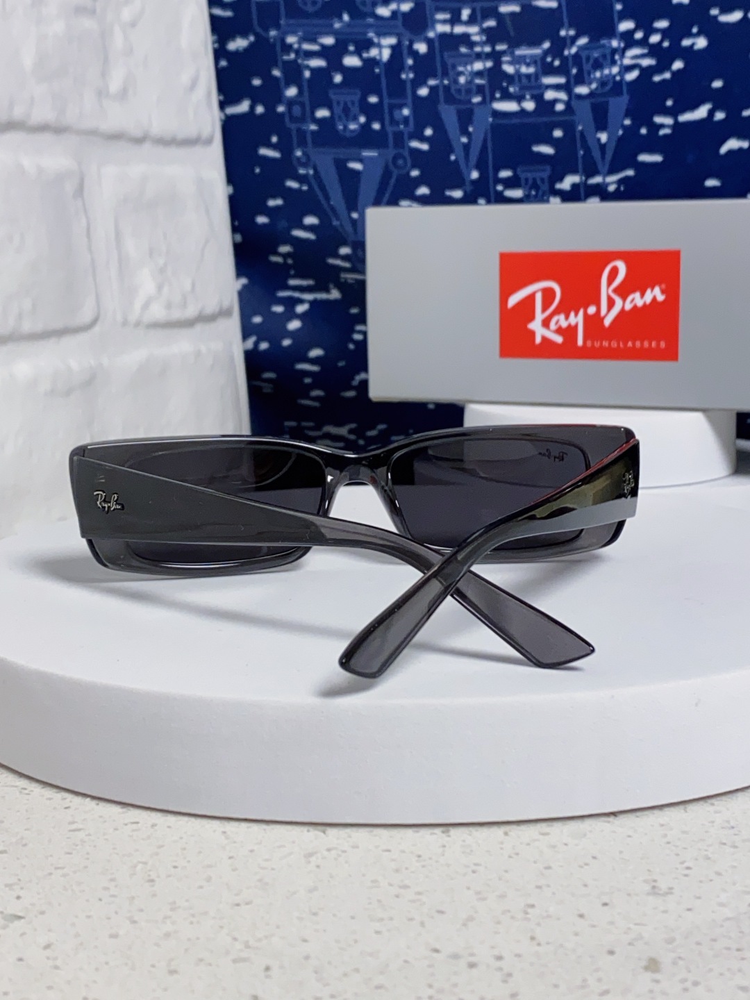 RayBan雷朋 2025新款窄框墨镜时尚太阳镜男女款方形开车眼镜 RB4425