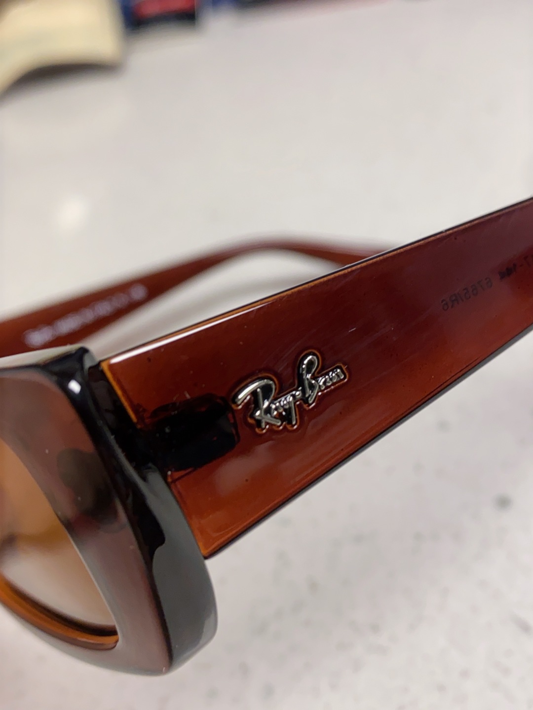 RayBan雷朋 2025新款窄框墨镜时尚太阳镜男女款方形开车眼镜 RB4425