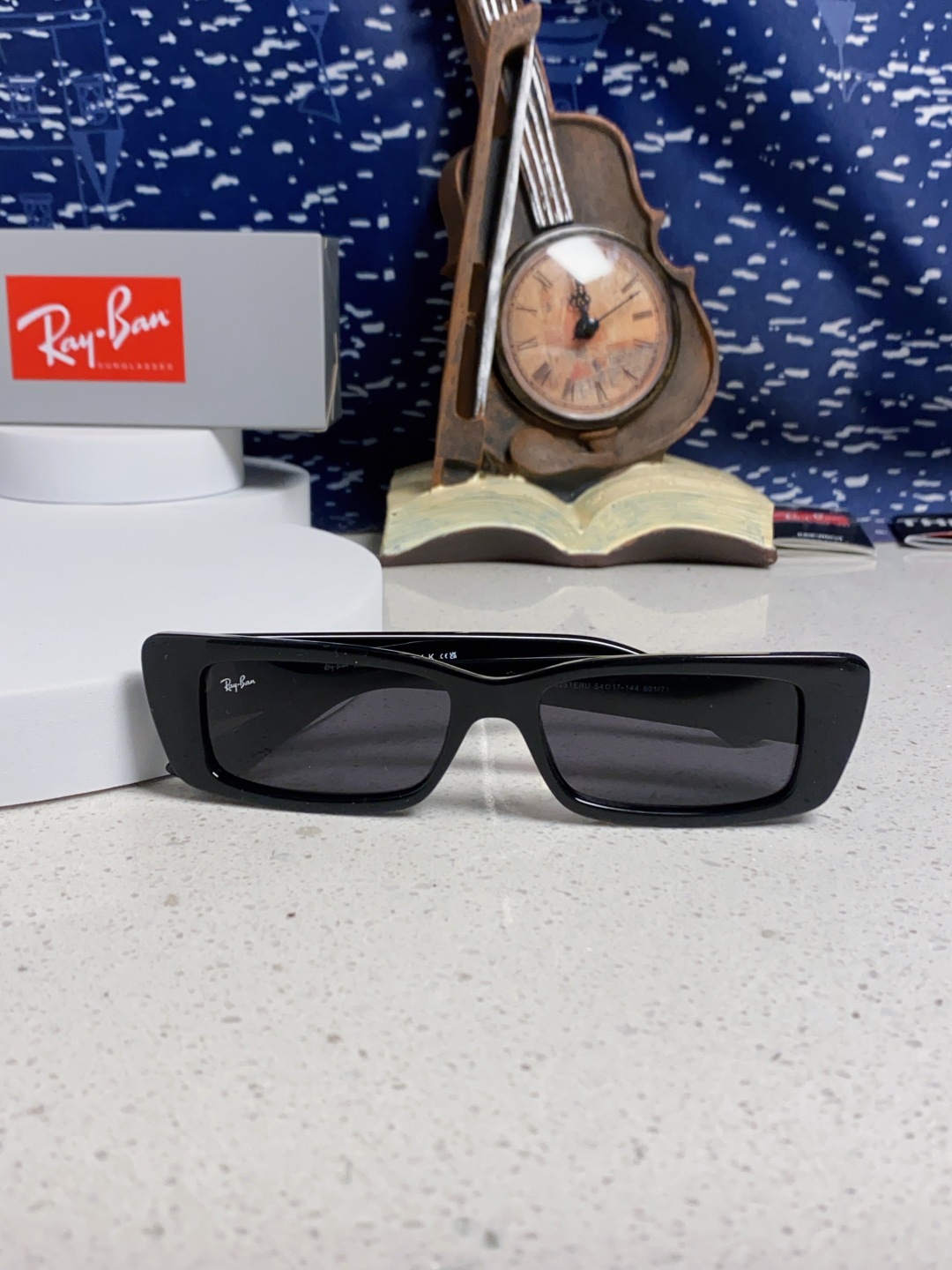 RayBan雷朋 2025新款窄框墨镜时尚太阳镜男女款方形开车眼镜 RB4425