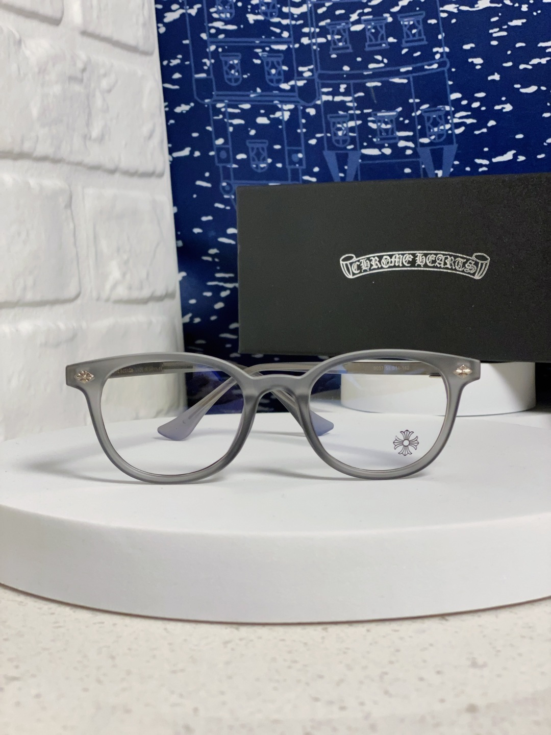 Chrome Hearts克罗心 2025新款高端潮款近视眼镜框架复古男女通用小众素颜可配度数镜片