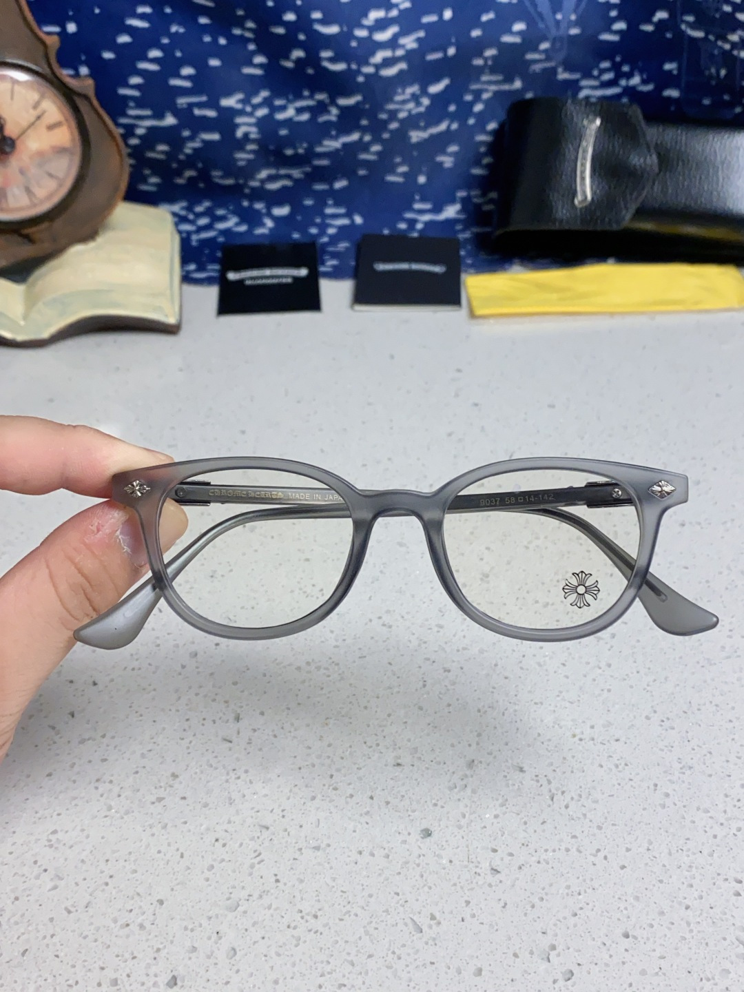 Chrome Hearts克罗心 2025新款高端潮款近视眼镜框架复古男女通用小众素颜可配度数镜片