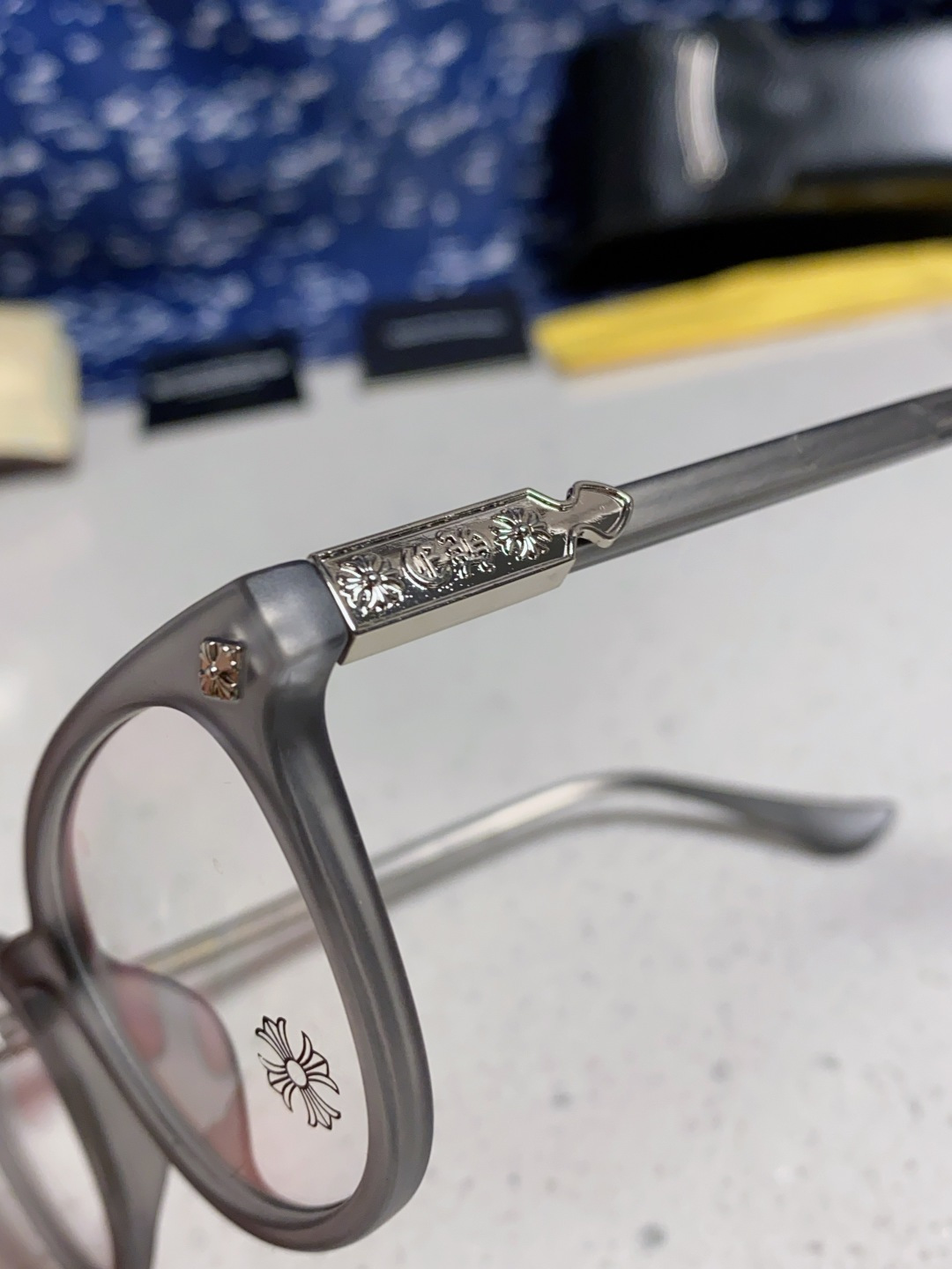 Chrome Hearts克罗心 2025新款高端潮款近视眼镜框架复古男女通用小众素颜可配度数镜片