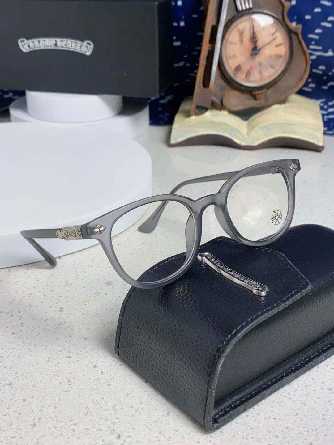 Chrome Hearts克罗心 2025新款高端潮款近视眼镜框架复古男女通用小众素颜可配度数镜片