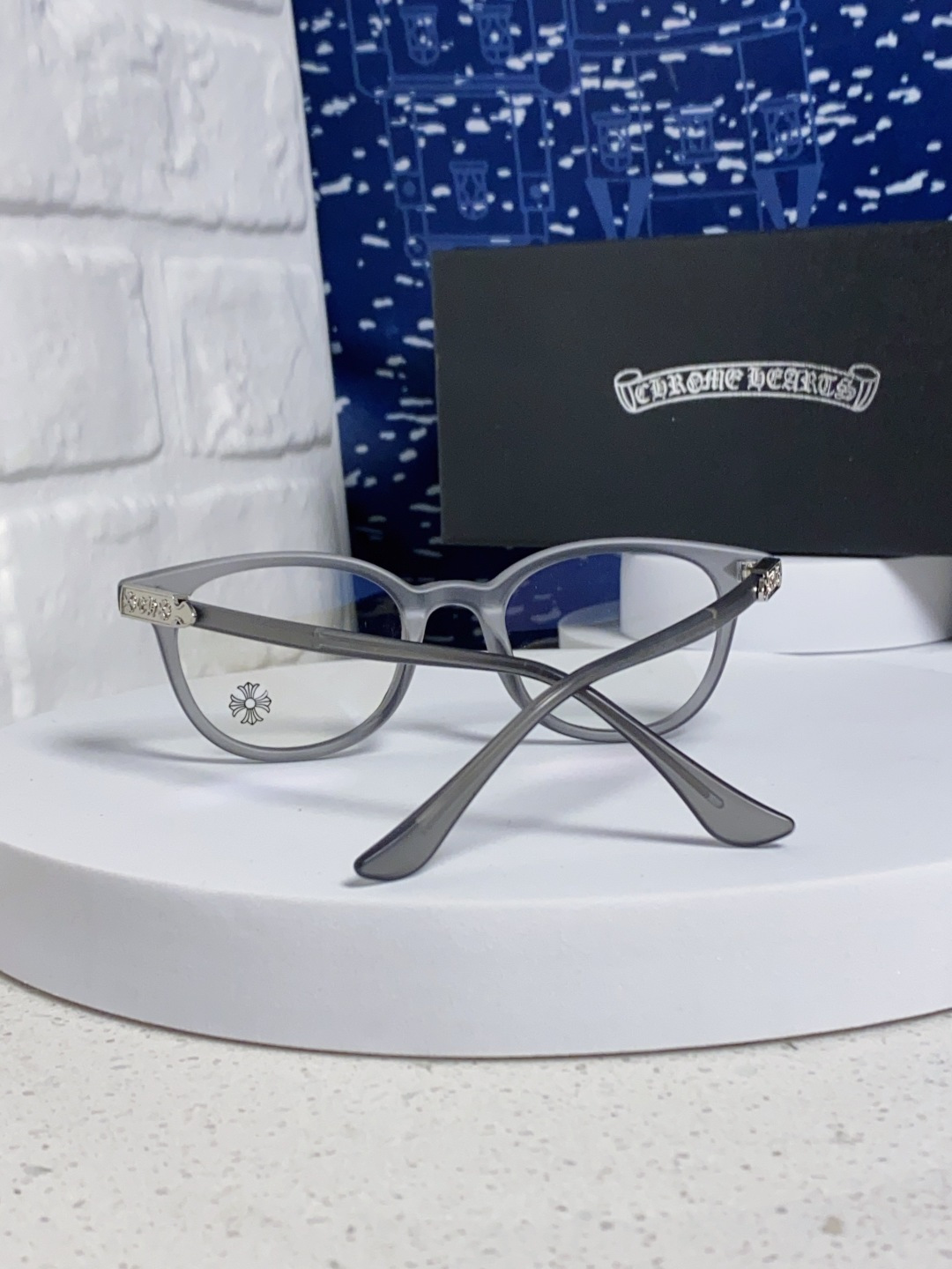 Chrome Hearts克罗心 2025新款高端潮款近视眼镜框架复古男女通用小众素颜可配度数镜片