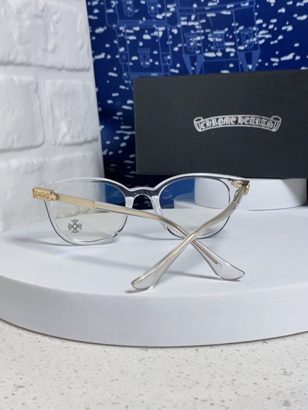 Chrome Hearts克罗心 2025新款高端潮款近视眼镜框架复古男女通用小众素颜可配度数镜片