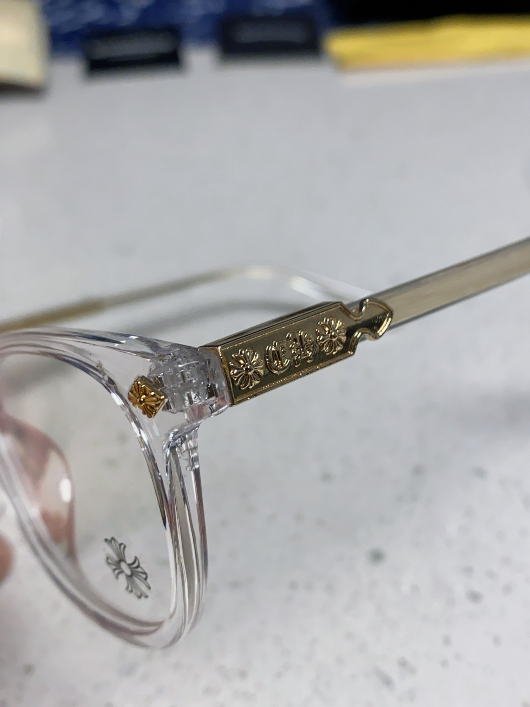 Chrome Hearts克罗心 2025新款高端潮款近视眼镜框架复古男女通用小众素颜可配度数镜片