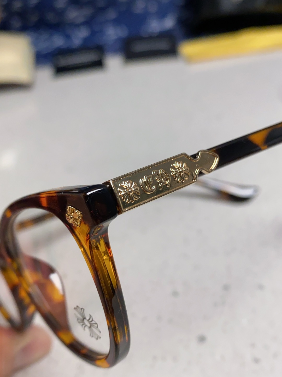 Chrome Hearts克罗心 2025新款高端潮款近视眼镜框架复古男女通用小众素颜可配度数镜片