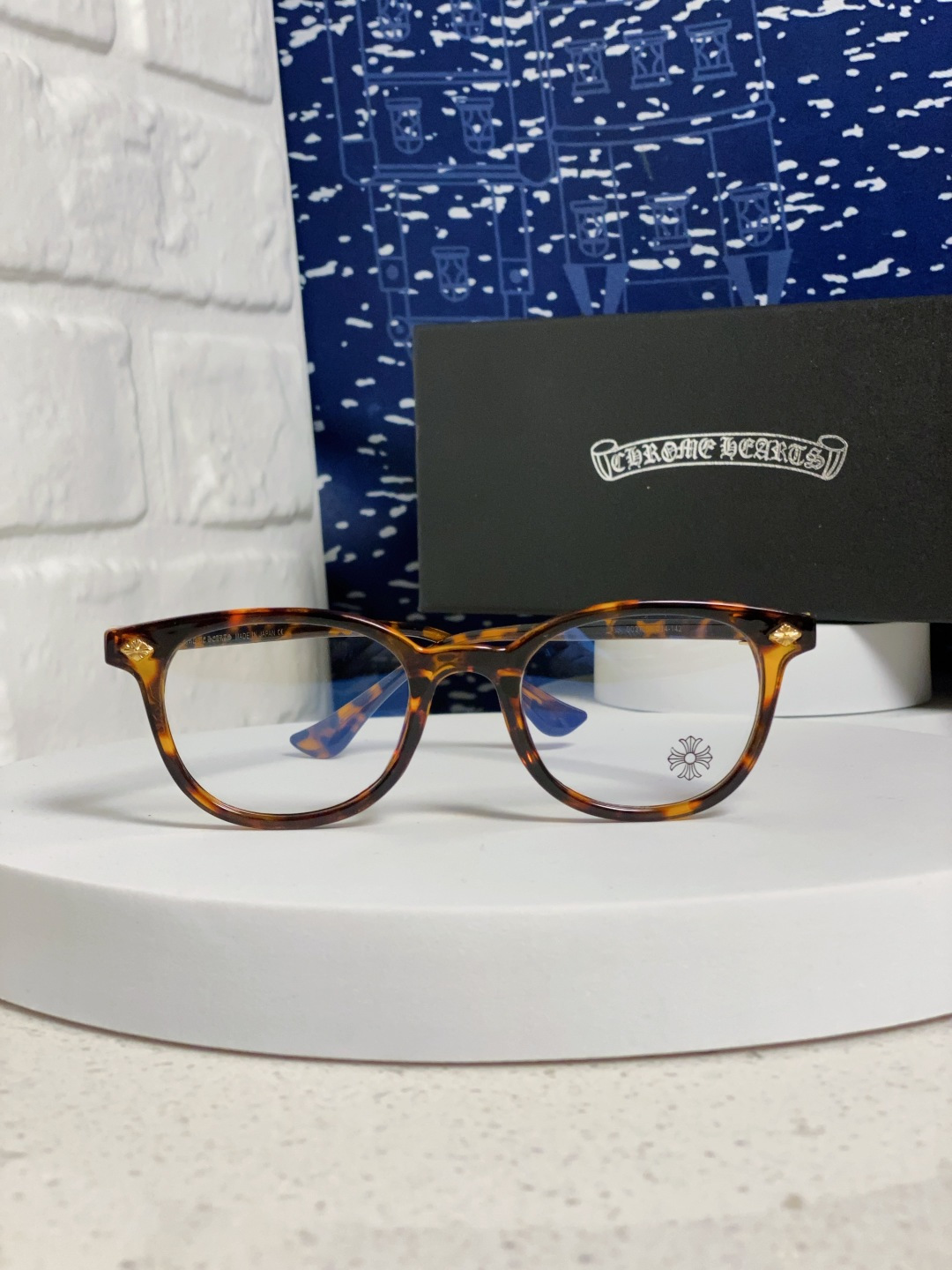 Chrome Hearts克罗心 2025新款高端潮款近视眼镜框架复古男女通用小众素颜可配度数镜片