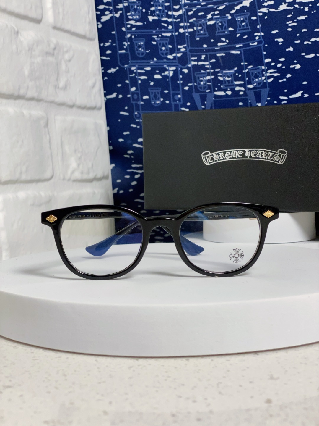 Chrome Hearts克罗心 2025新款高端潮款近视眼镜框架复古男女通用小众素颜可配度数镜片