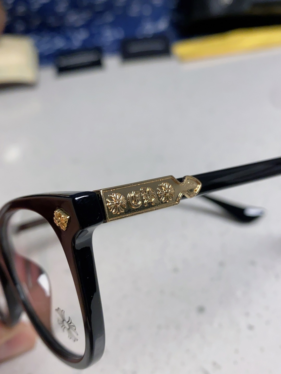 Chrome Hearts克罗心 2025新款高端潮款近视眼镜框架复古男女通用小众素颜可配度数镜片