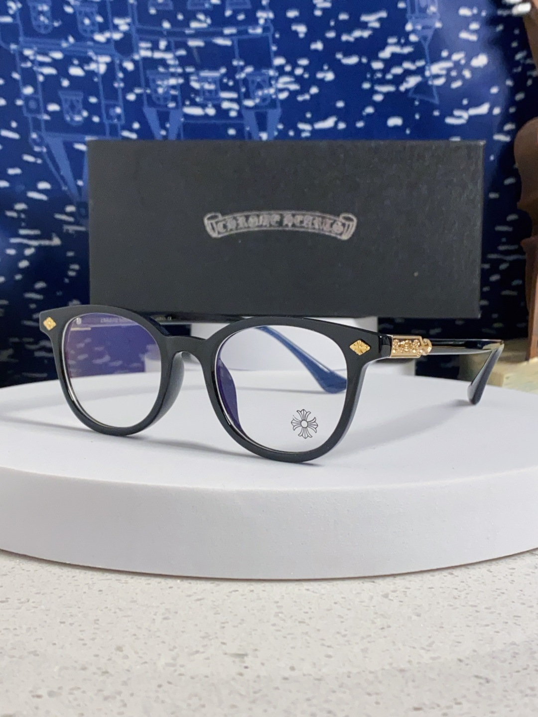 Chrome Hearts克罗心 2025新款高端潮款近视眼镜框架复古男女通用小众素颜可配度数镜片