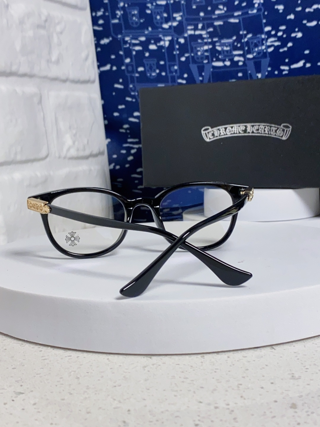 Chrome Hearts克罗心 2025新款高端潮款近视眼镜框架复古男女通用小众素颜可配度数镜片