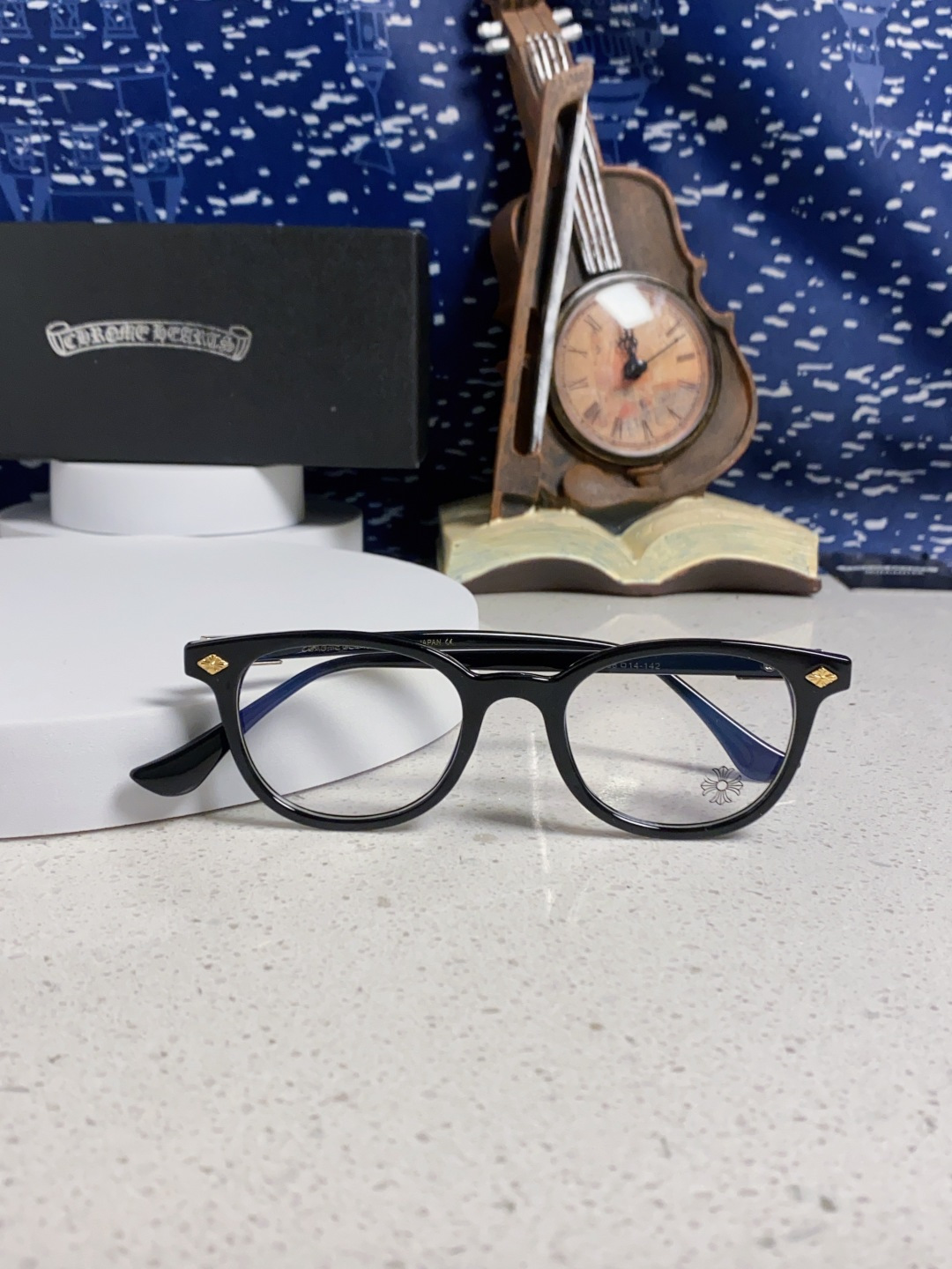 Chrome Hearts克罗心 2025新款高端潮款近视眼镜框架复古男女通用小众素颜可配度数镜片