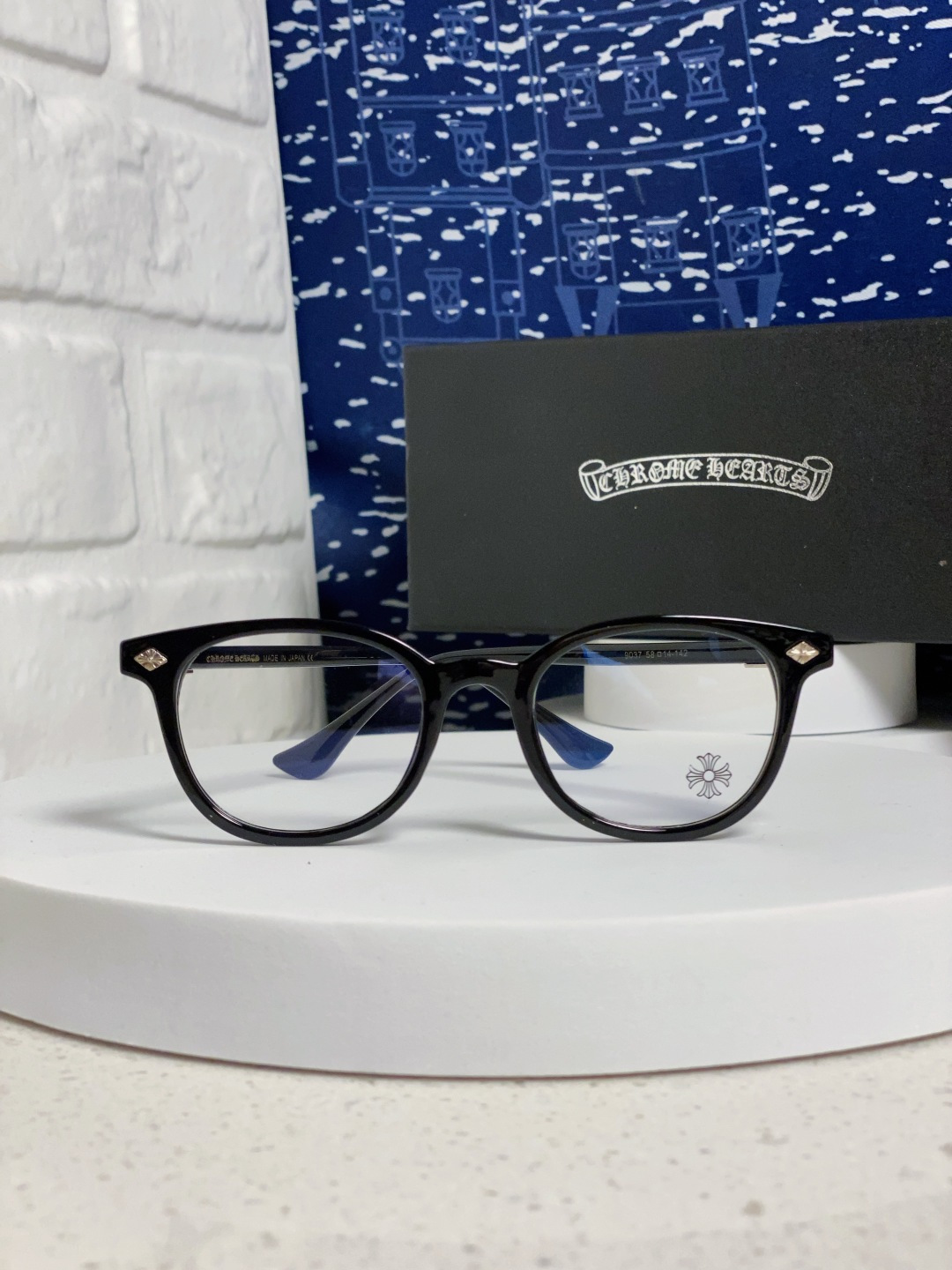 Chrome Hearts克罗心 2025新款高端潮款近视眼镜框架复古男女通用小众素颜可配度数镜片