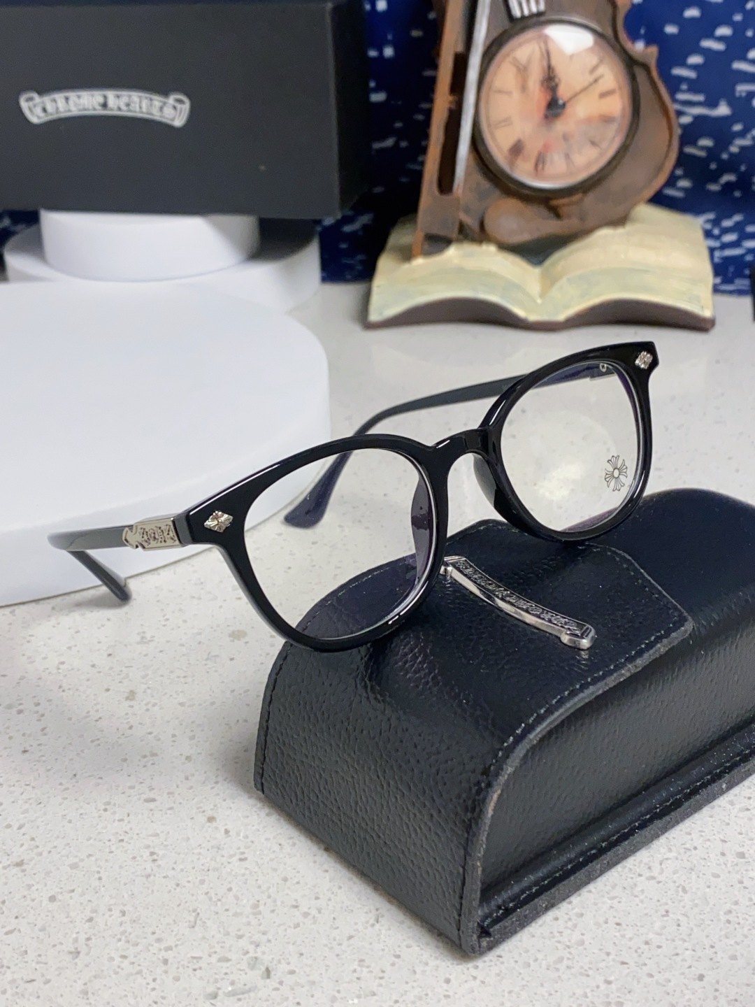 Chrome Hearts克罗心 2025新款高端潮款近视眼镜框架复古男女通用小众素颜可配度数镜片