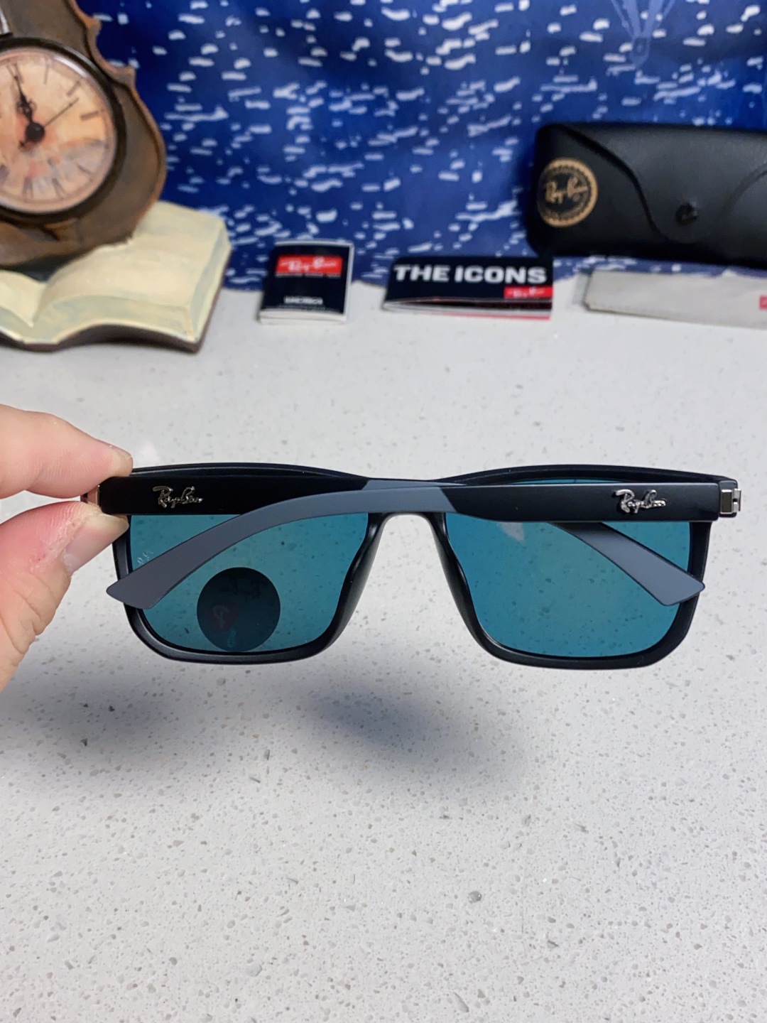 RayBan雷朋 2025新款时尚防紫外线太阳镜明星网红同款墨镜圆脸网红街拍眼镜男女通用 RB8948