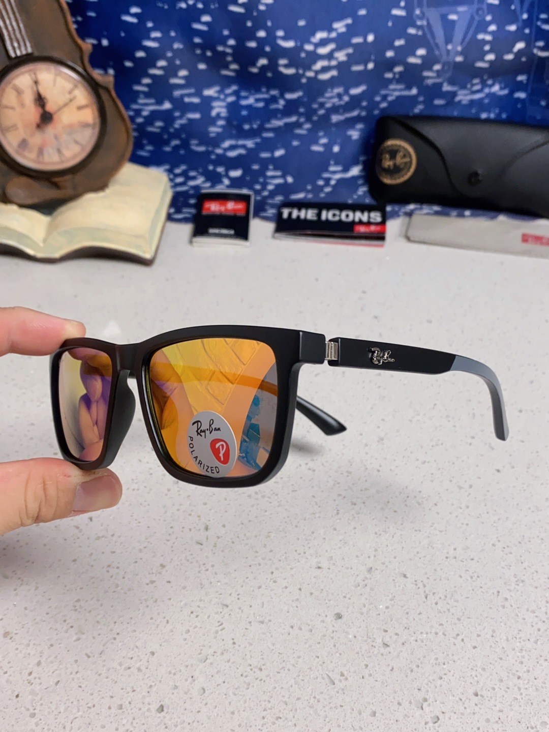 RayBan雷朋 2025新款时尚防紫外线太阳镜明星网红同款墨镜圆脸网红街拍眼镜男女通用 RB8948