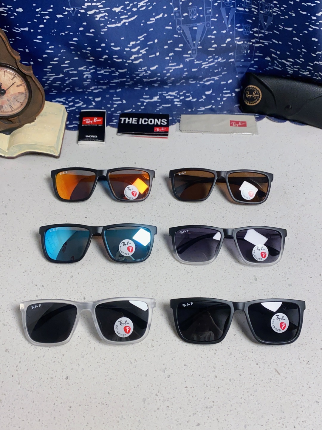 RayBan雷朋 2025新款时尚防紫外线太阳镜明星网红同款墨镜圆脸网红街拍眼镜男女通用 RB8948