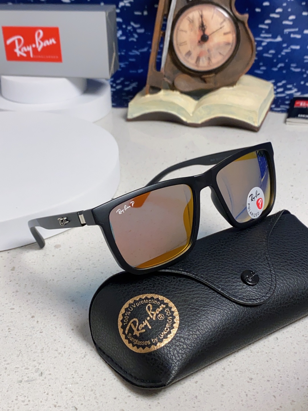 RayBan雷朋 2025新款时尚防紫外线太阳镜明星网红同款墨镜圆脸网红街拍眼镜男女通用 RB8948