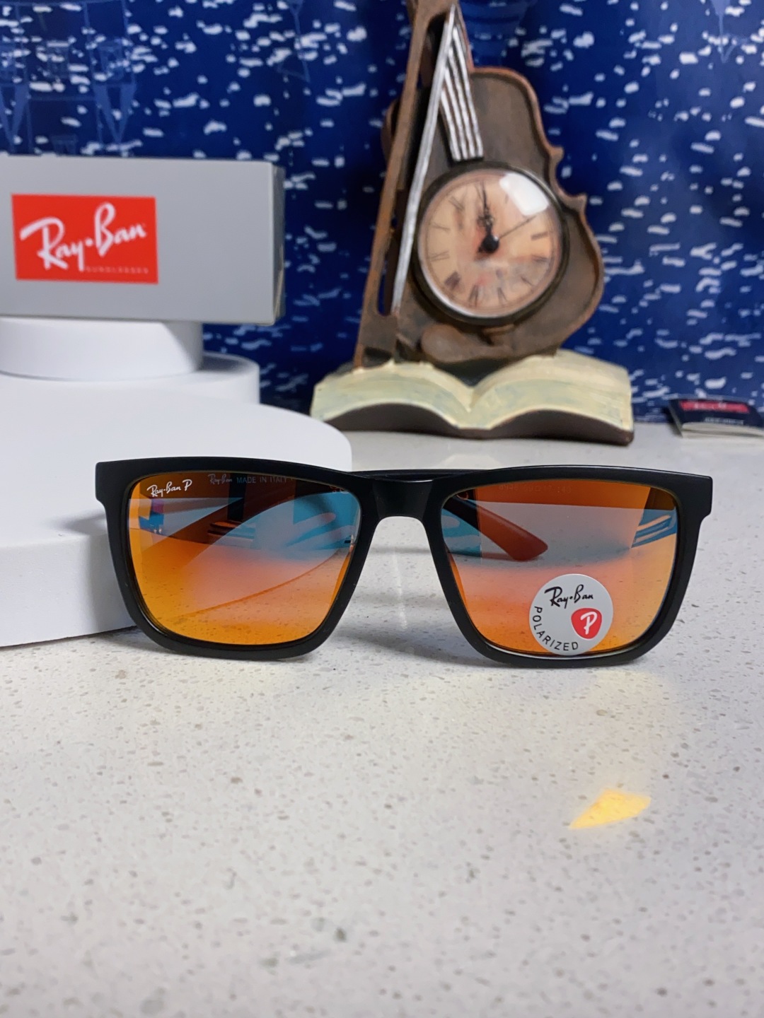 RayBan雷朋 2025新款时尚防紫外线太阳镜明星网红同款墨镜圆脸网红街拍眼镜男女通用 RB8948