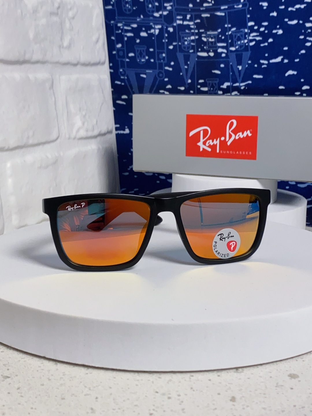 RayBan雷朋 2025新款时尚防紫外线太阳镜明星网红同款墨镜圆脸网红街拍眼镜男女通用 RB8948