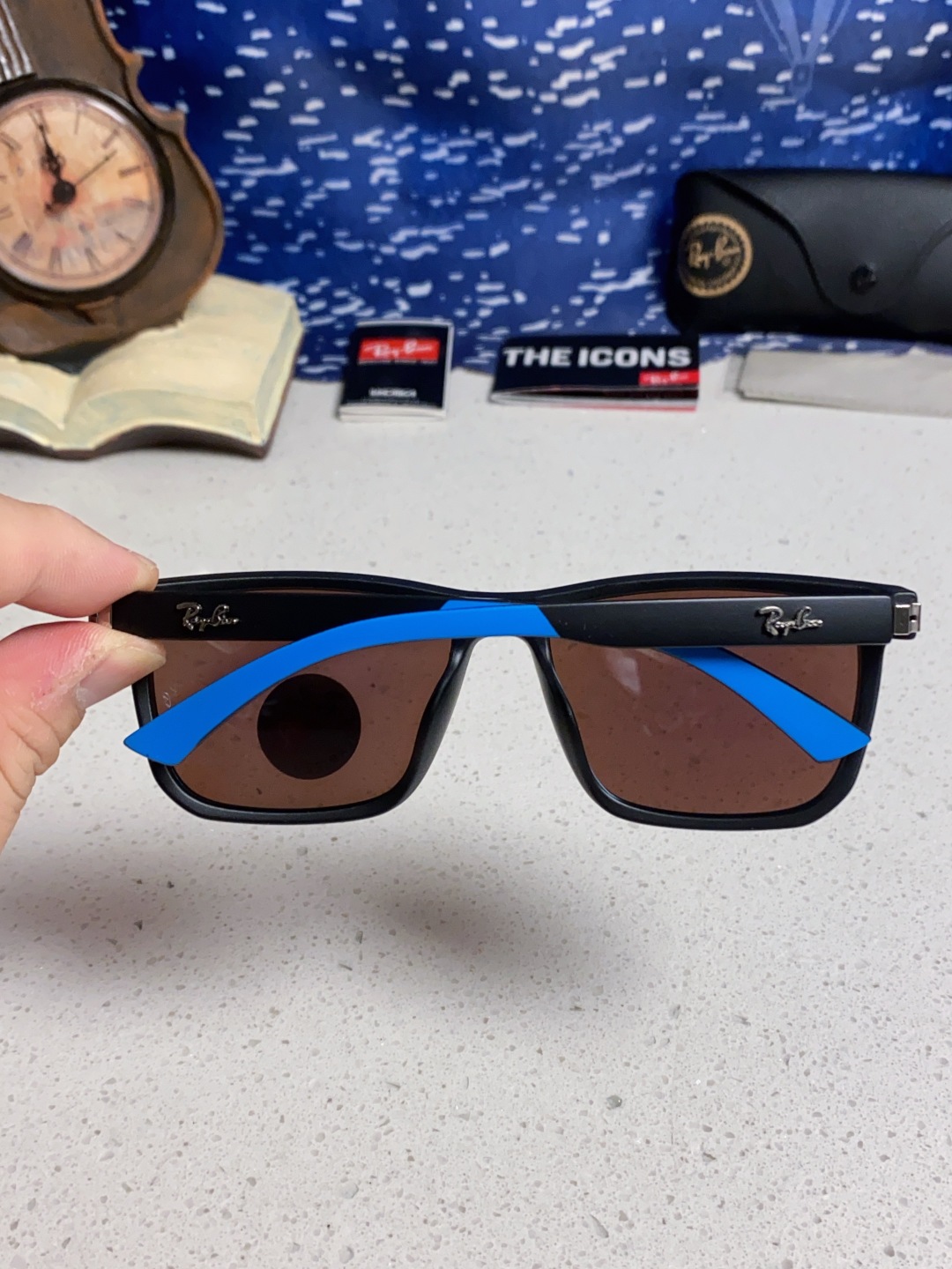 RayBan雷朋 2025新款时尚防紫外线太阳镜明星网红同款墨镜圆脸网红街拍眼镜男女通用 RB8948