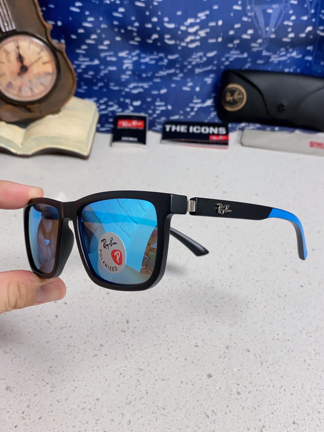RayBan雷朋 2025新款时尚防紫外线太阳镜明星网红同款墨镜圆脸网红街拍眼镜男女通用 RB8948