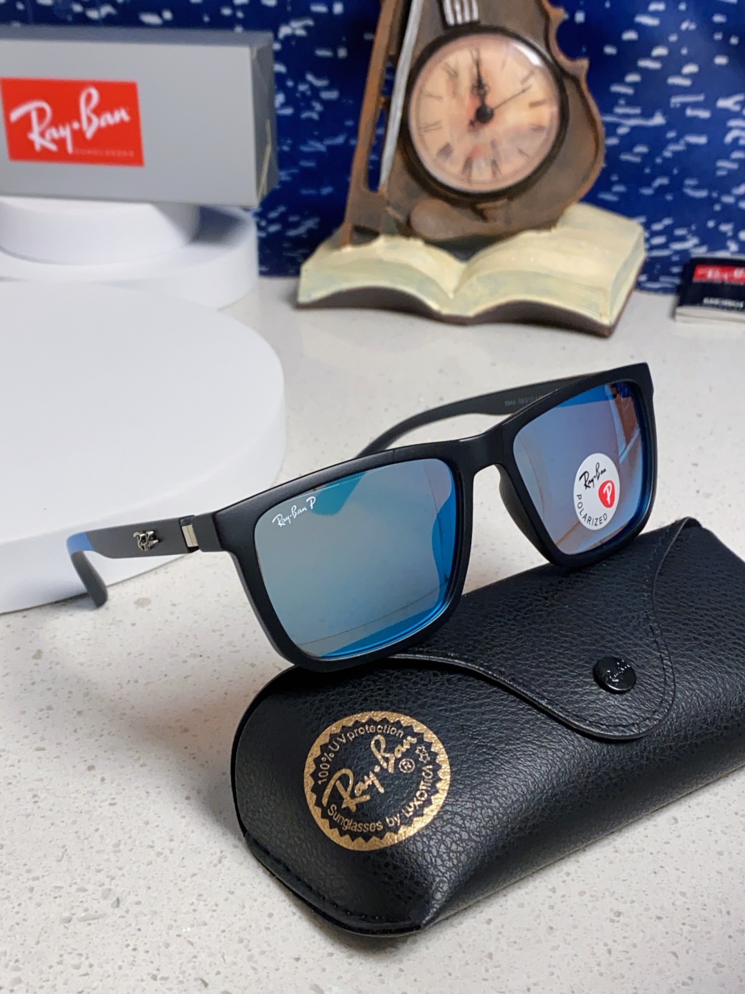 RayBan雷朋 2025新款时尚防紫外线太阳镜明星网红同款墨镜圆脸网红街拍眼镜男女通用 RB8948