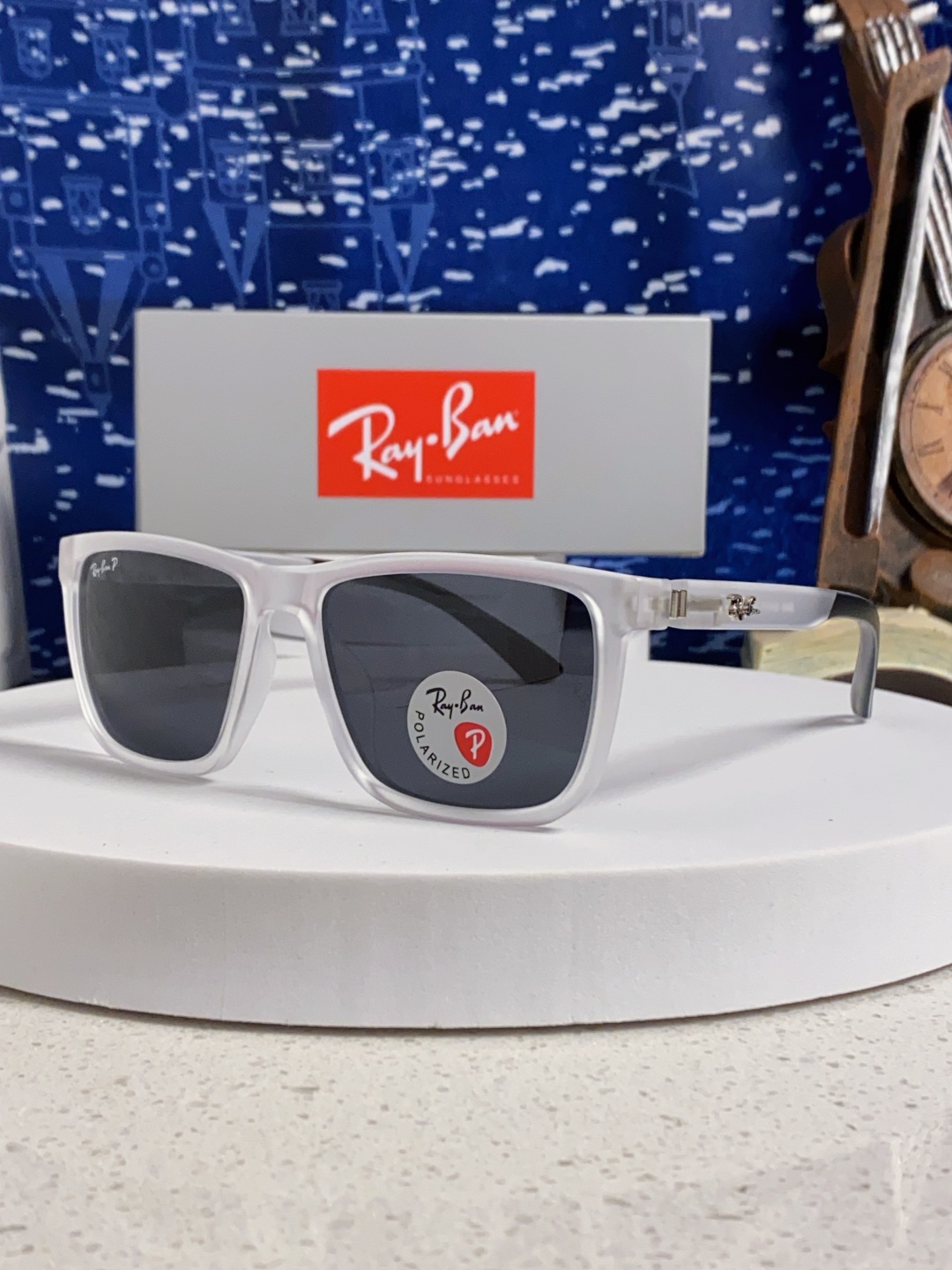 RayBan雷朋 2025新款时尚防紫外线太阳镜明星网红同款墨镜圆脸网红街拍眼镜男女通用 RB8948