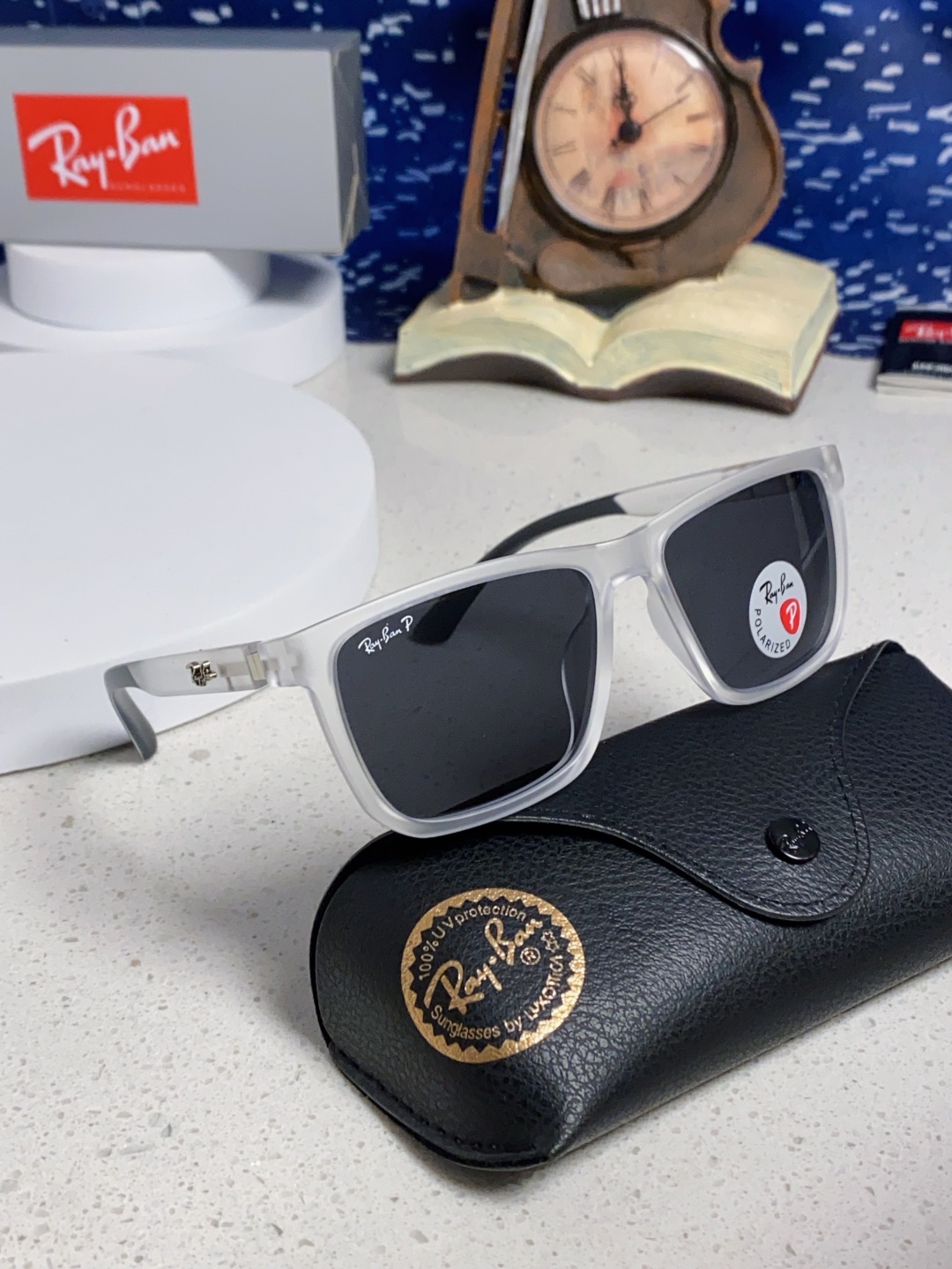 RayBan雷朋 2025新款时尚防紫外线太阳镜明星网红同款墨镜圆脸网红街拍眼镜男女通用 RB8948