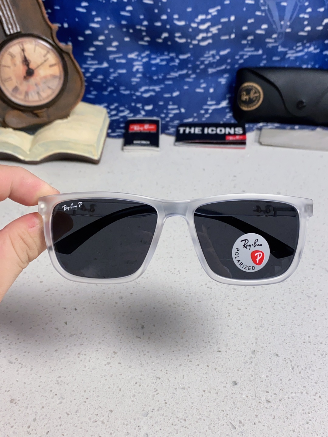 RayBan雷朋 2025新款时尚防紫外线太阳镜明星网红同款墨镜圆脸网红街拍眼镜男女通用 RB8948