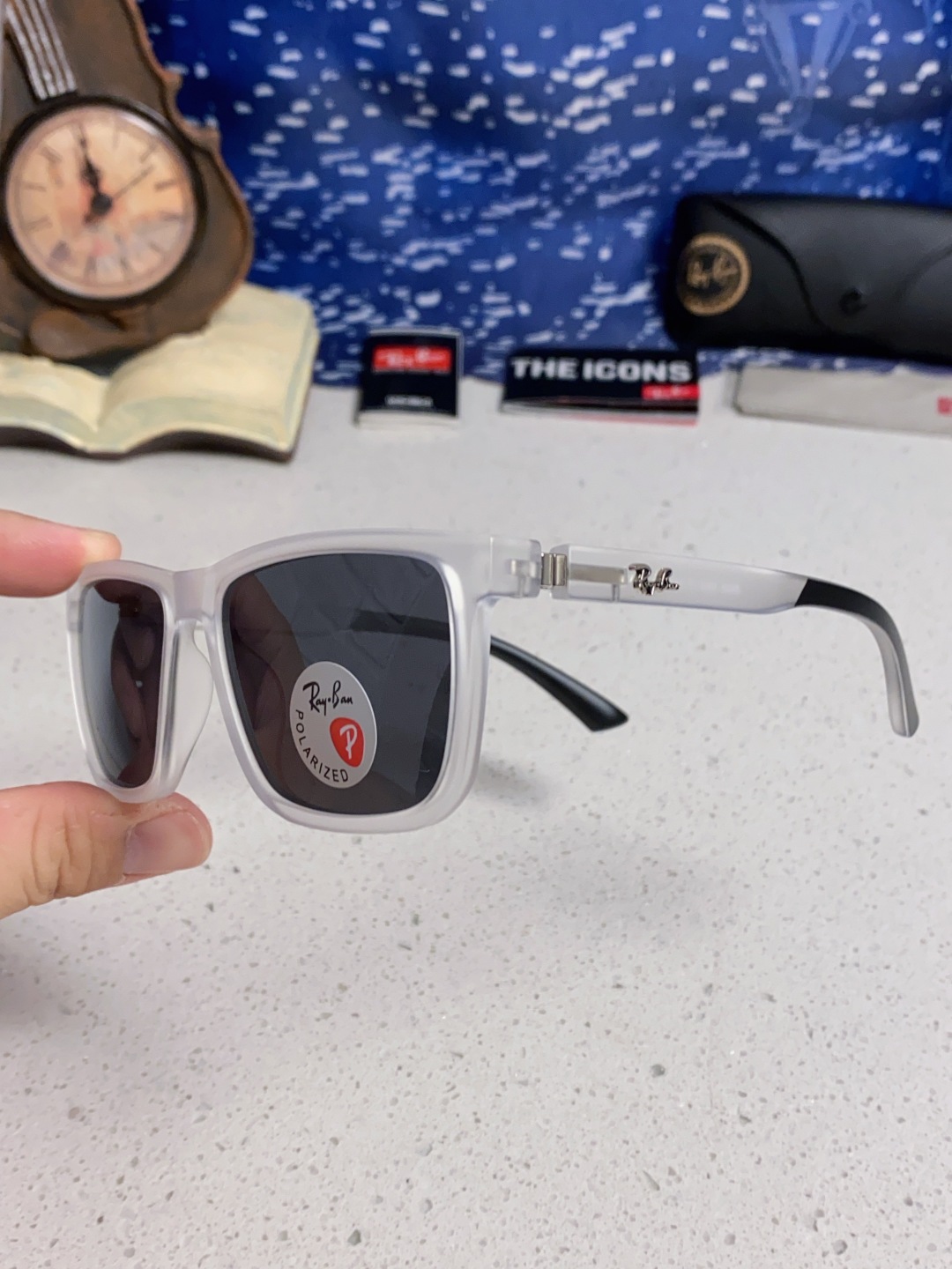 RayBan雷朋 2025新款时尚防紫外线太阳镜明星网红同款墨镜圆脸网红街拍眼镜男女通用 RB8948