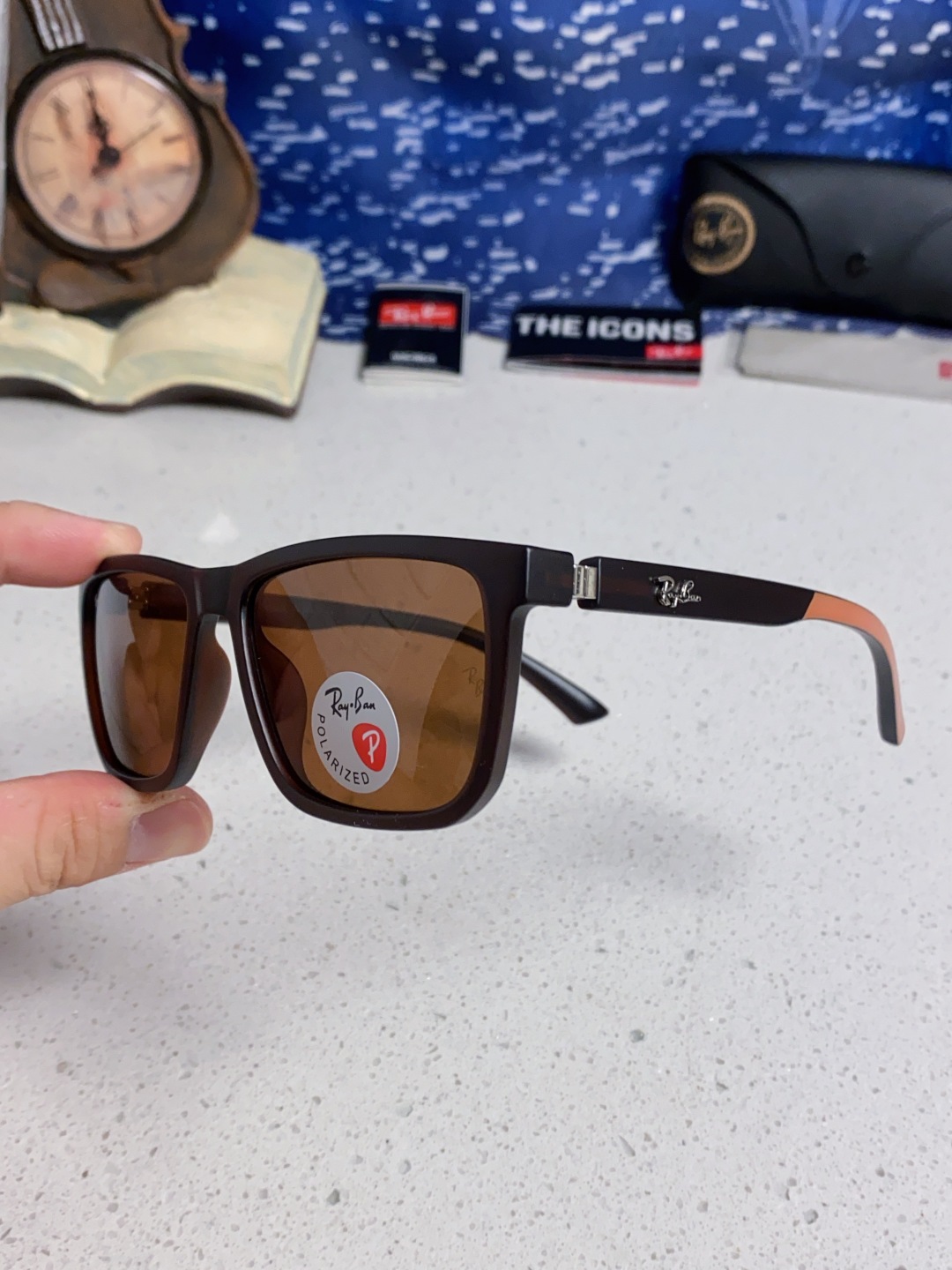 RayBan雷朋 2025新款时尚防紫外线太阳镜明星网红同款墨镜圆脸网红街拍眼镜男女通用 RB8948