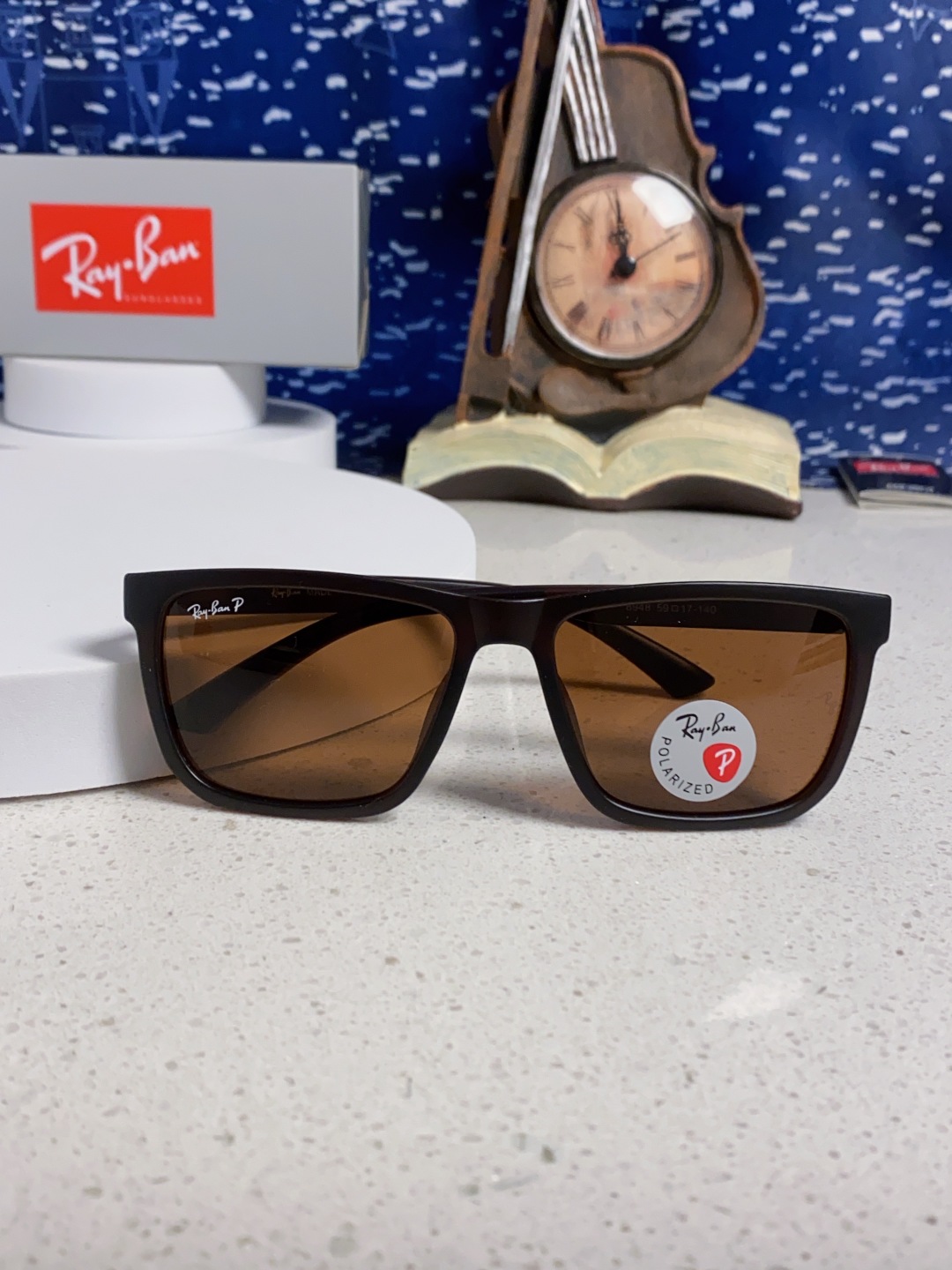 RayBan雷朋 2025新款时尚防紫外线太阳镜明星网红同款墨镜圆脸网红街拍眼镜男女通用 RB8948