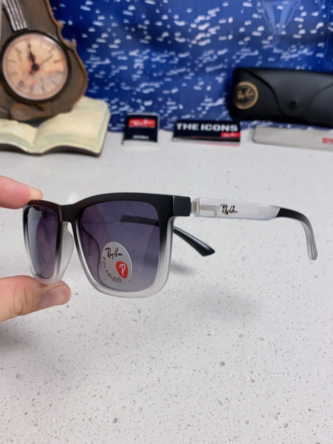 RayBan雷朋 2025新款时尚防紫外线太阳镜明星网红同款墨镜圆脸网红街拍眼镜男女通用 RB8948