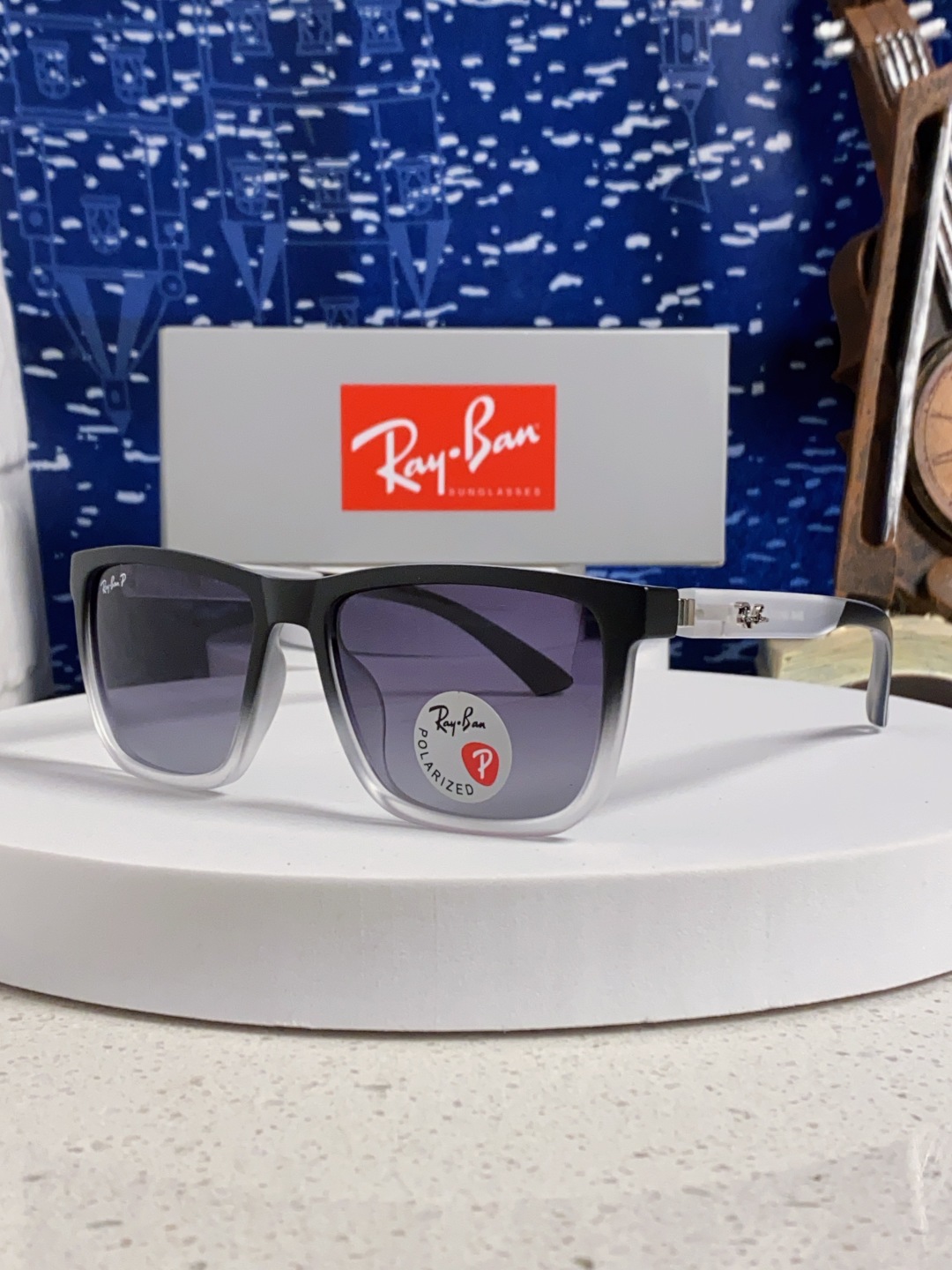 RayBan雷朋 2025新款时尚防紫外线太阳镜明星网红同款墨镜圆脸网红街拍眼镜男女通用 RB8948