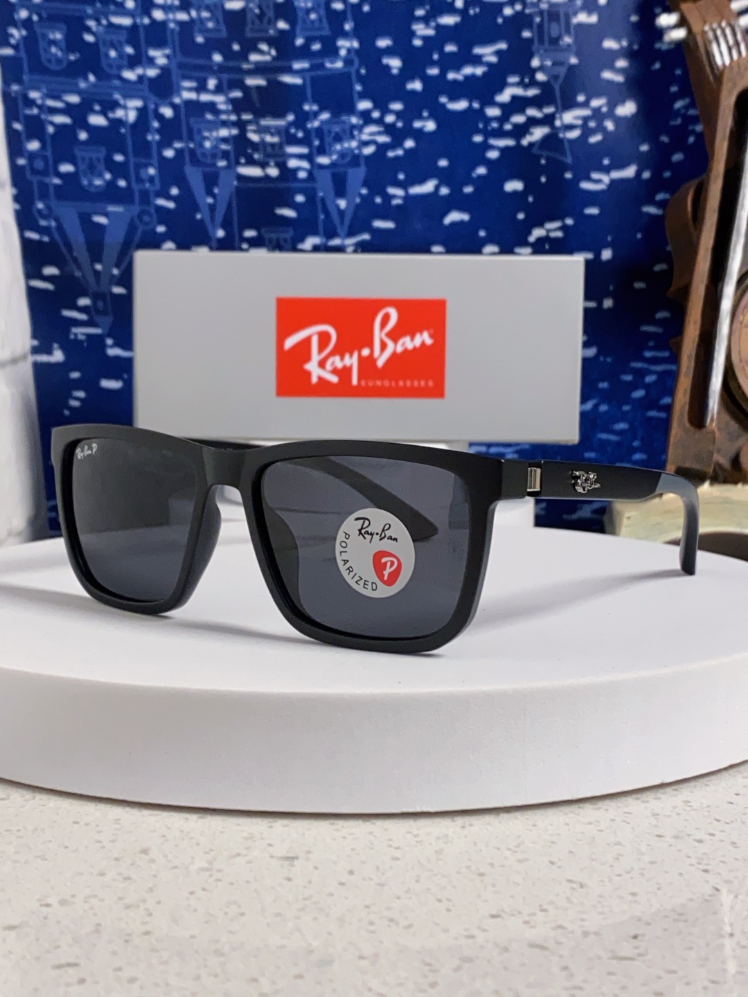 RayBan雷朋 2025新款时尚防紫外线太阳镜明星网红同款墨镜圆脸网红街拍眼镜男女通用 RB8948