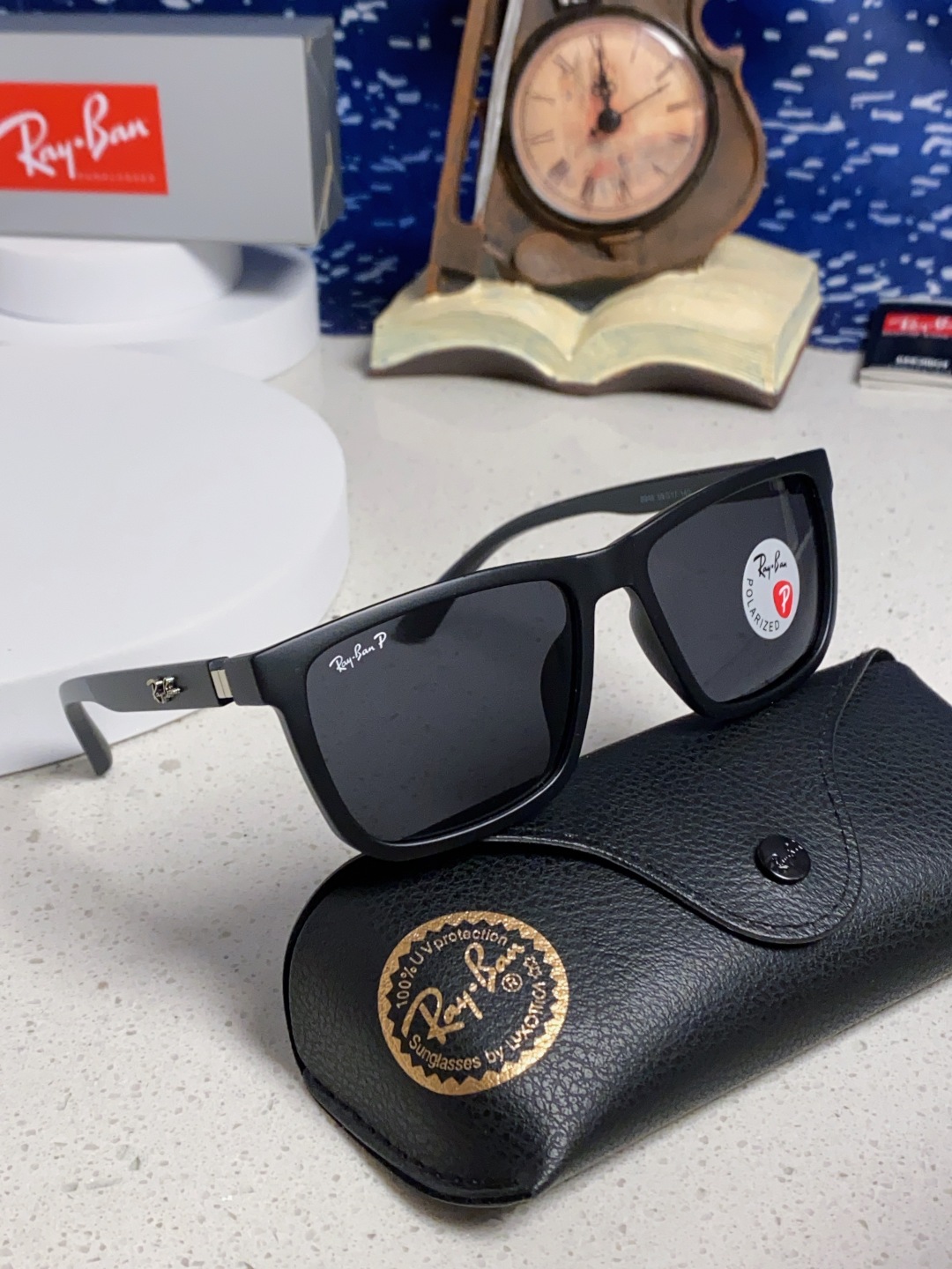 RayBan雷朋 2025新款时尚防紫外线太阳镜明星网红同款墨镜圆脸网红街拍眼镜男女通用 RB8948