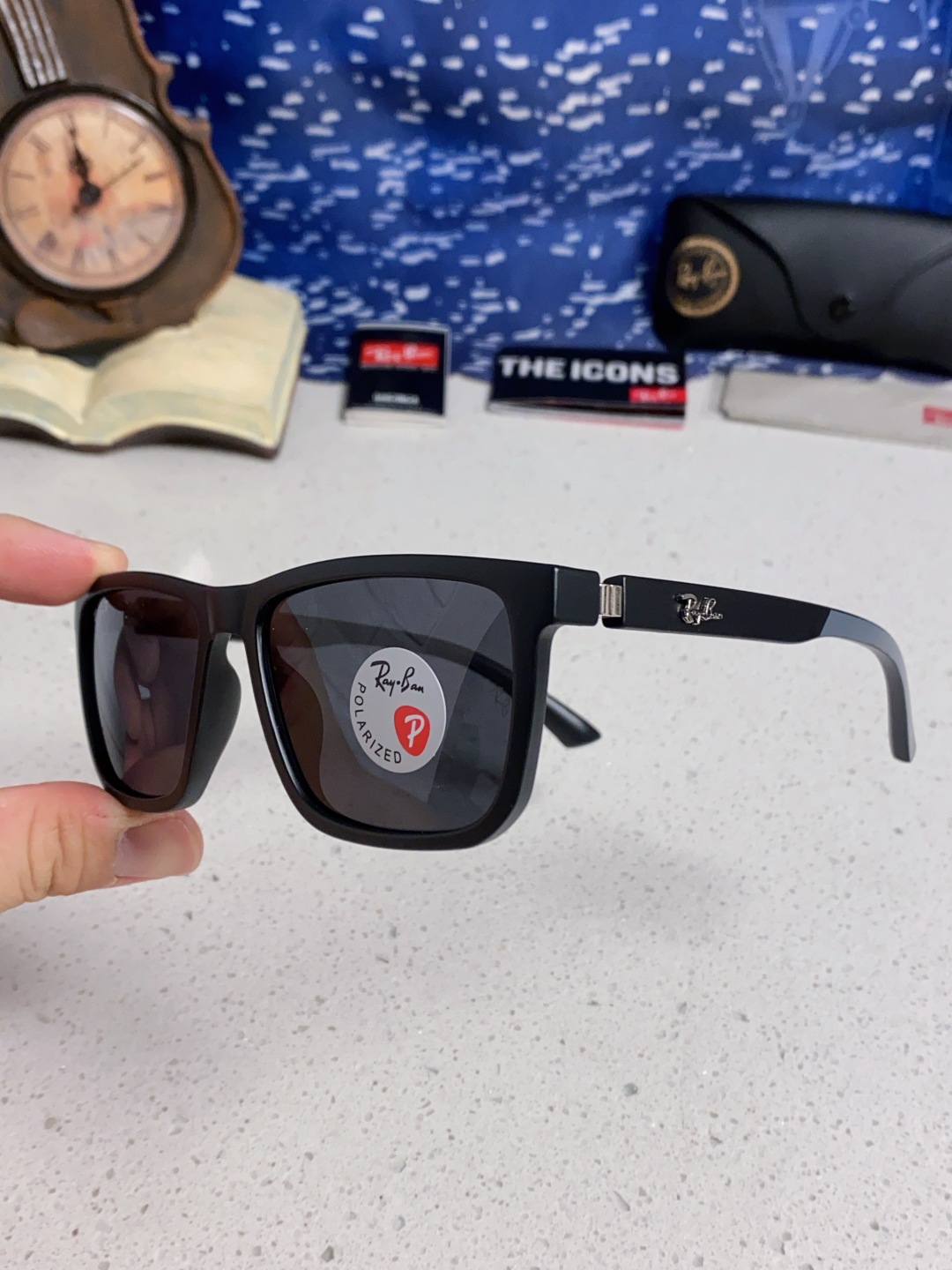 RayBan雷朋 2025新款时尚防紫外线太阳镜明星网红同款墨镜圆脸网红街拍眼镜男女通用 RB8948