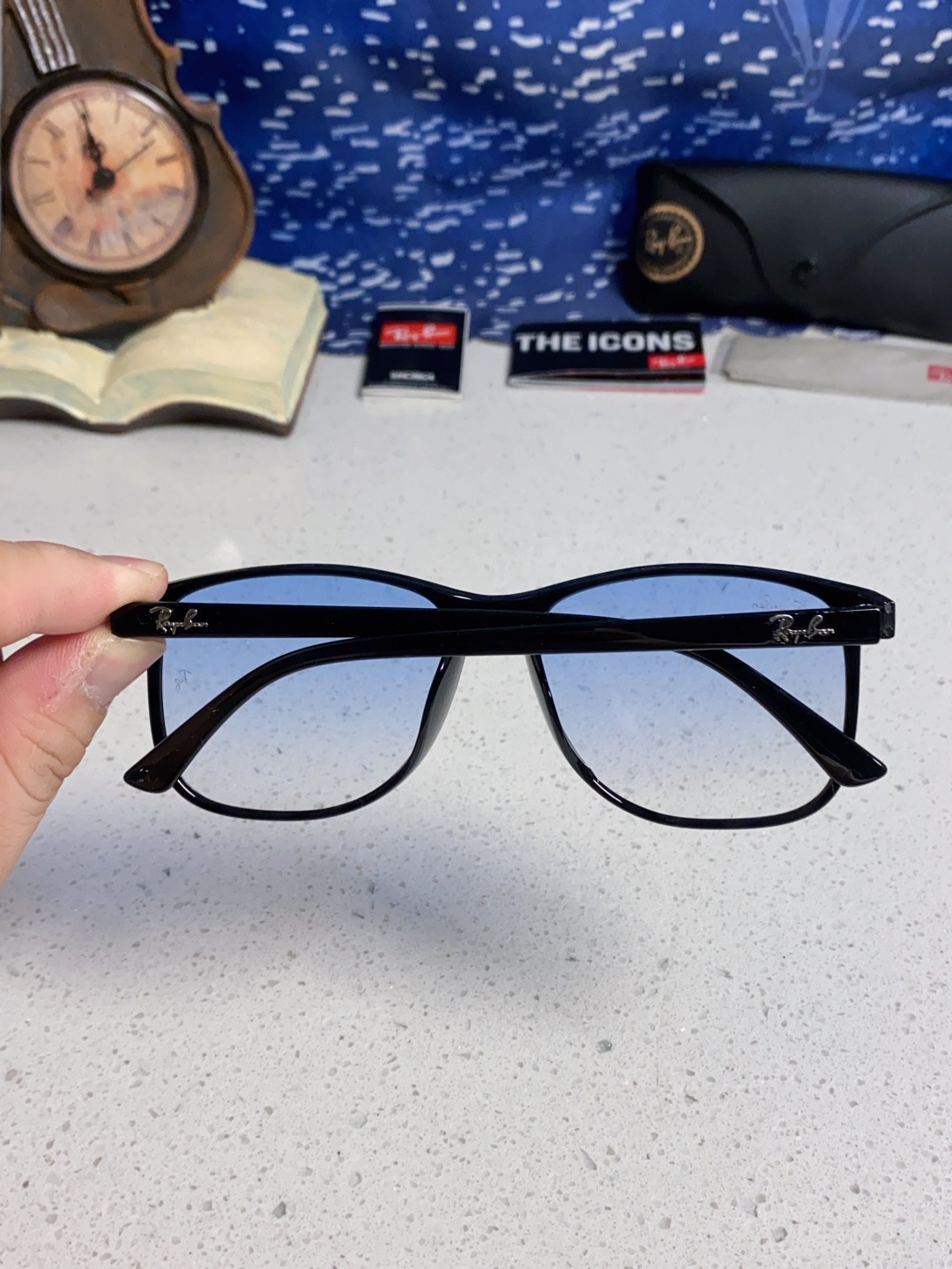 RayBan雷朋 2025新款大框太阳镜男潮开车专用墨镜司机驾驶镜防紫外线眼镜 RB1141